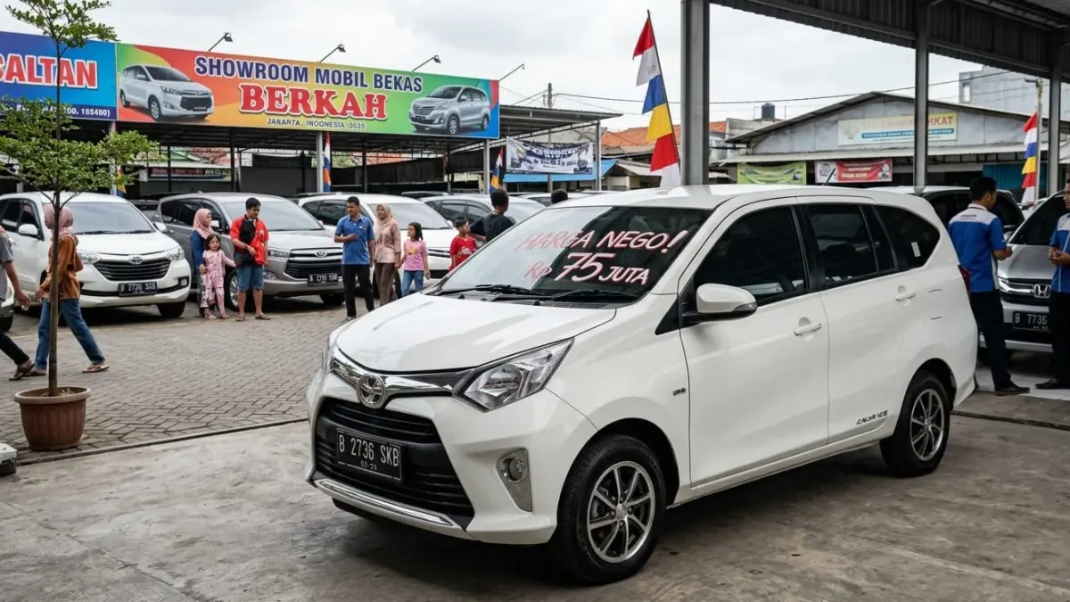 Toyota Calya harga bekas terbaru mulai Rp70 jutaan. Simak daftar harga, kelebihan, dan tips membeli unit bekas.