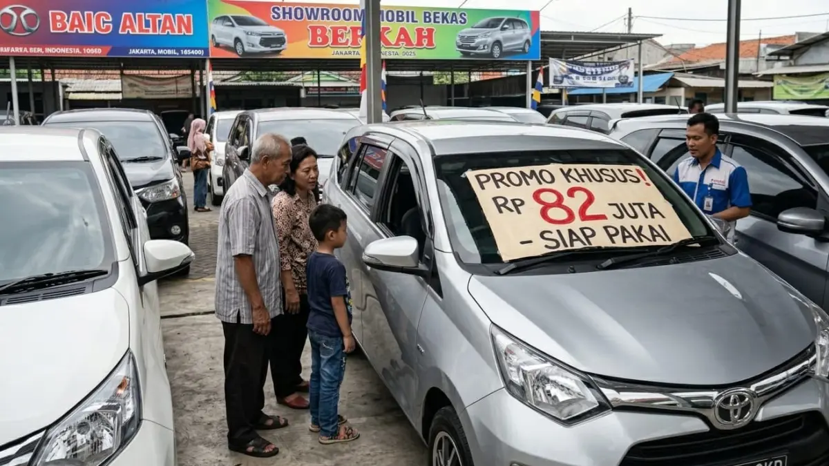 Toyota Calya harga bekas terbaru mulai Rp70 jutaan. Simak daftar harga, keunggulan, dan tips membeli mobil keluarga murah.