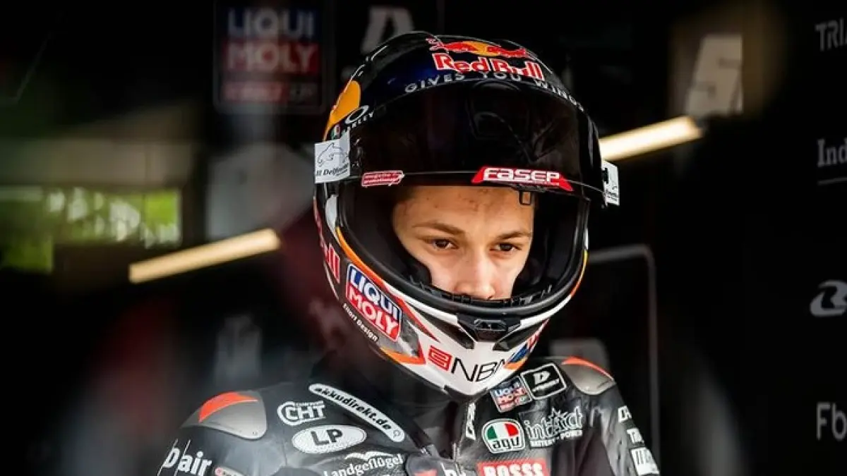 Guido Pini mengungkap perjalanan inspiratifnya menuju Moto3, dari mini moto hingga menjadi salah satu talenta muda Italia paling menjanjikan.(Gemini AI)