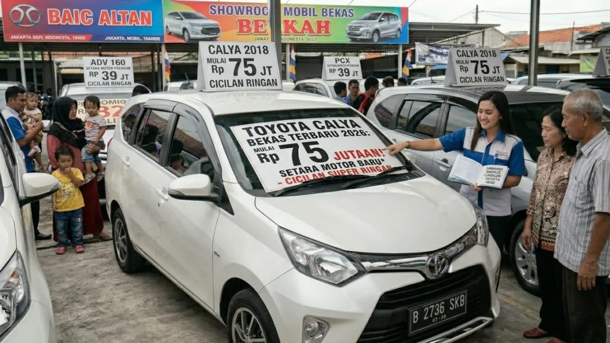Toyota Calya harga bekas terbaru semakin terjangkau. Simak kisaran harga, kelebihan, dan tips memilih unit terbaik.