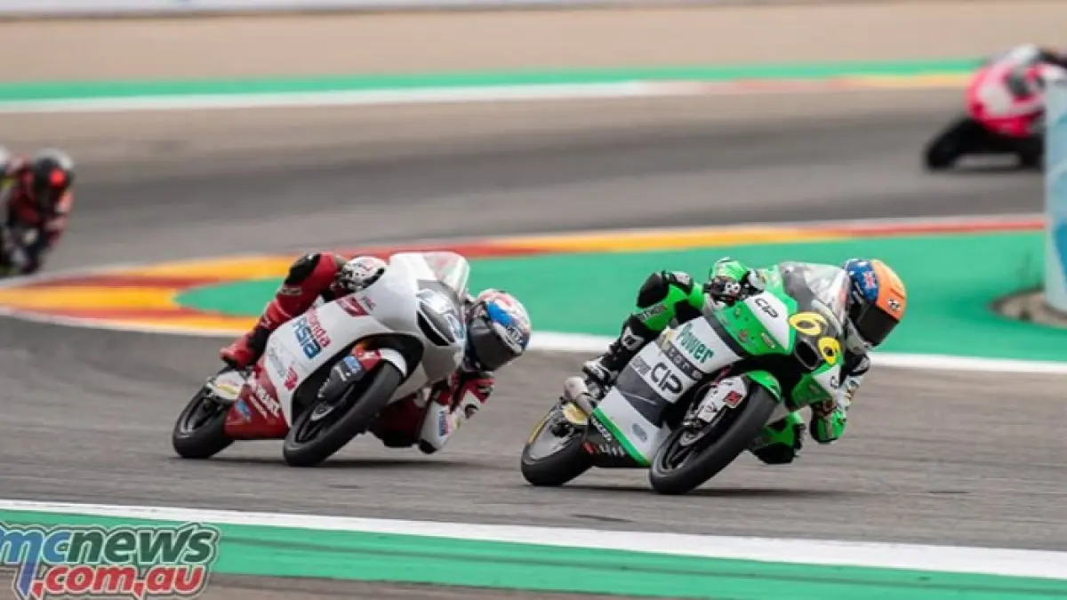 Klasemen Rookie Moto3 2026 makin ketat. Feda Ega Pratama hanya terpaut satu poin dari Brian Uriarte jelang GP Ceko.(Pinterest) 
