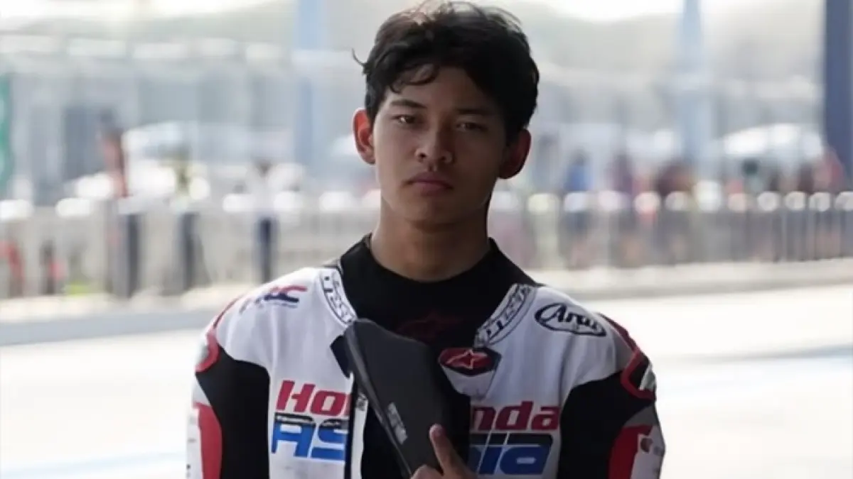 Klasemen Veda Ega Pratama 2026 makin ketat. Pembalap Indonesia hanya selisih tipis dari lima besar Moto3 jelang GP Ceko. (PINTEREST)