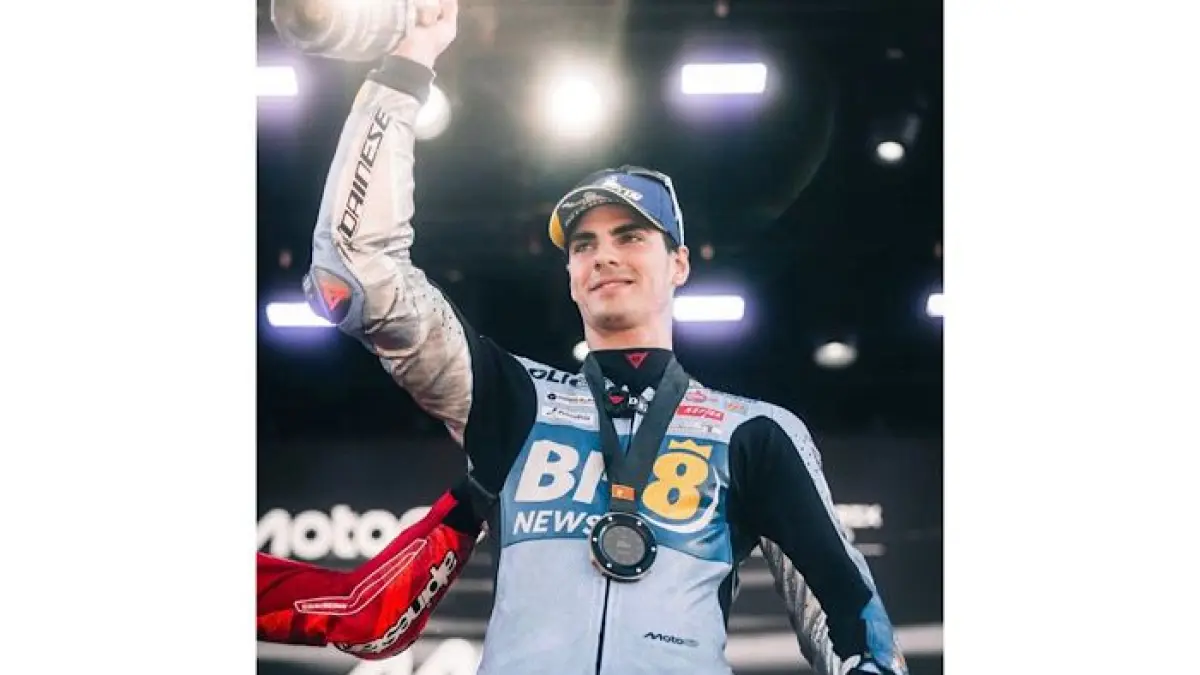 Moto3 Hungaria penuh kontroversi. Feda Ega Pratama gagal poin usai long lap penalty, sementara Brian Uriarte tetap dapat poin meski crash.(pinterest)