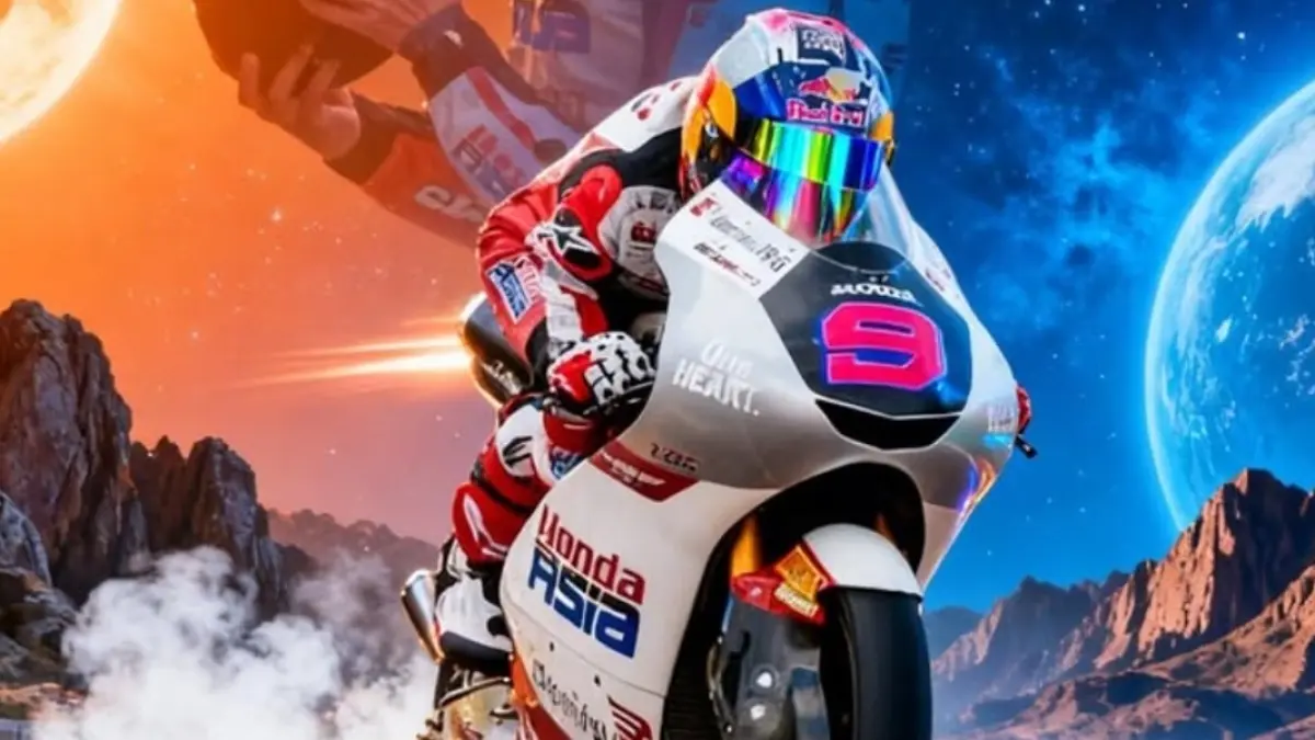 Veda Ega Pratama Rookie Moto3 2026 tampil luar biasa, raih podium dan bikin dunia balap mulai melirik talenta Indonesia. (PINTEREST)