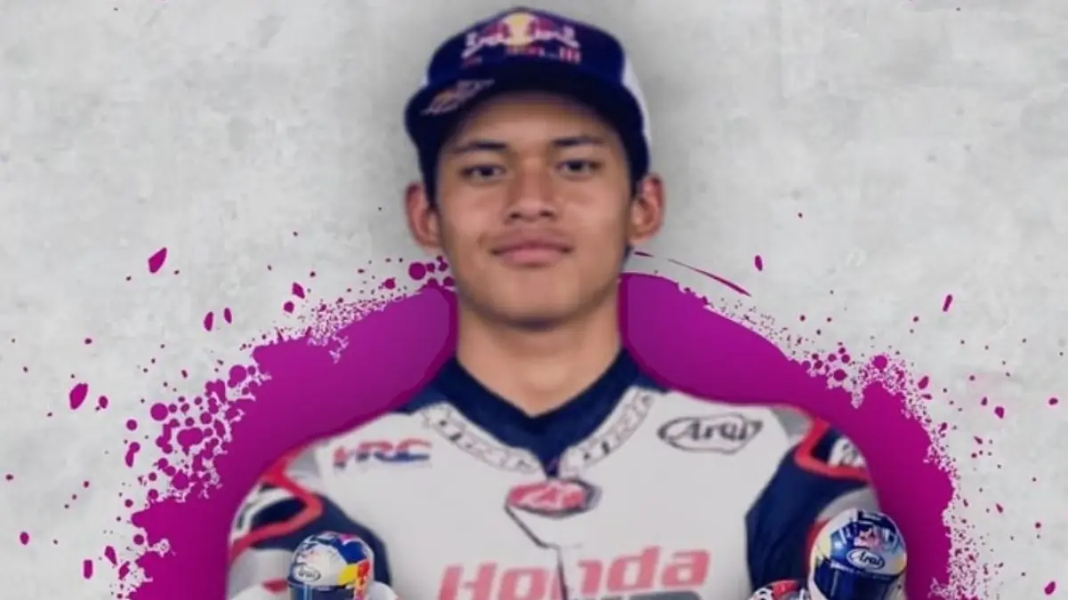 Veda Ega Pratama rookie Moto3 2026 tampil sensasional, raih podium dan jadi kandidat Rookie of The Year. (PINTEREST)