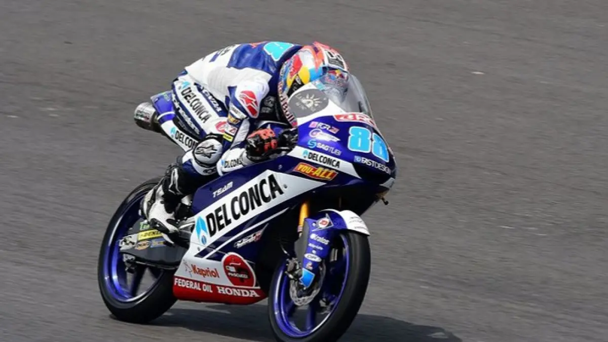 Jadwal Moto3 GP Ceko 2026 lengkap, race Minggu pukul 16.00 WIB live Trans7. Feda Ega Pratama bidik kebangkitan. (Pinterest) 