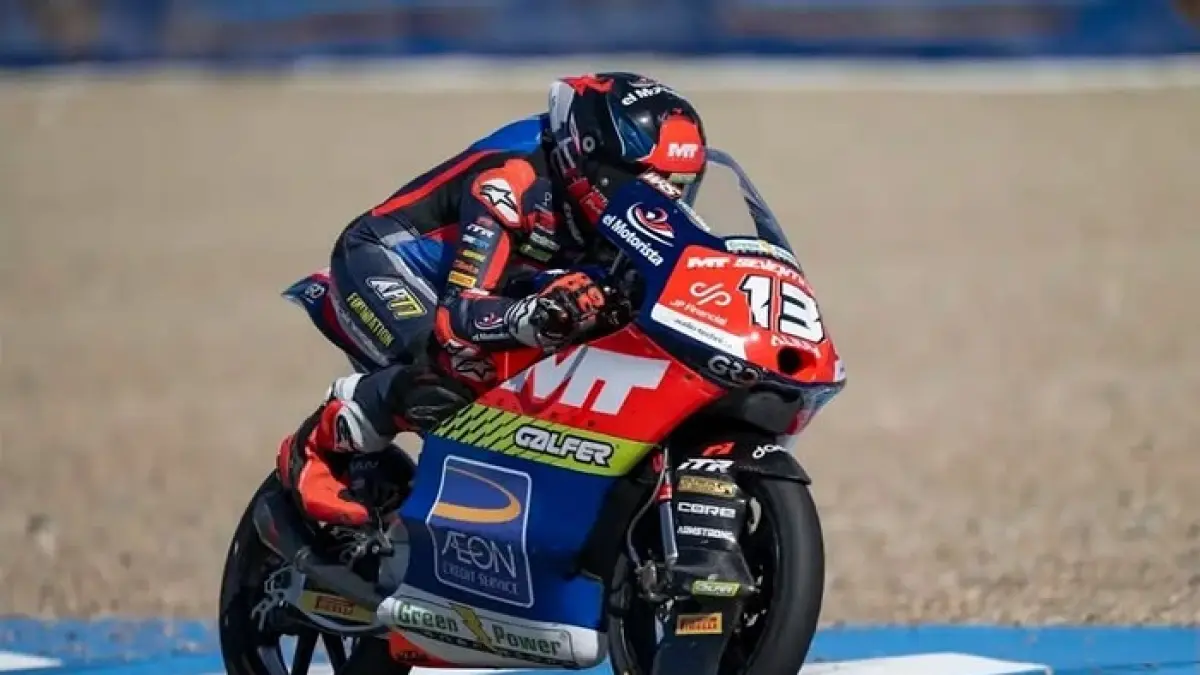 Rumor Hakim Danis semakin panas di Moto3 2026. Pembalap Malaysia itu disebut berpeluang menjadi penantang gelar dunia.(Gemini AI)