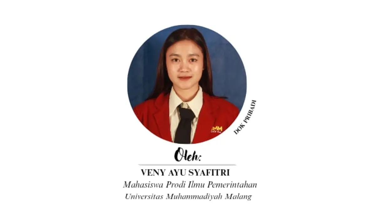 Veny Ayu Syafitri, Mahasiswi Prodi Ilmu Pemerintahan UMM Malang.
