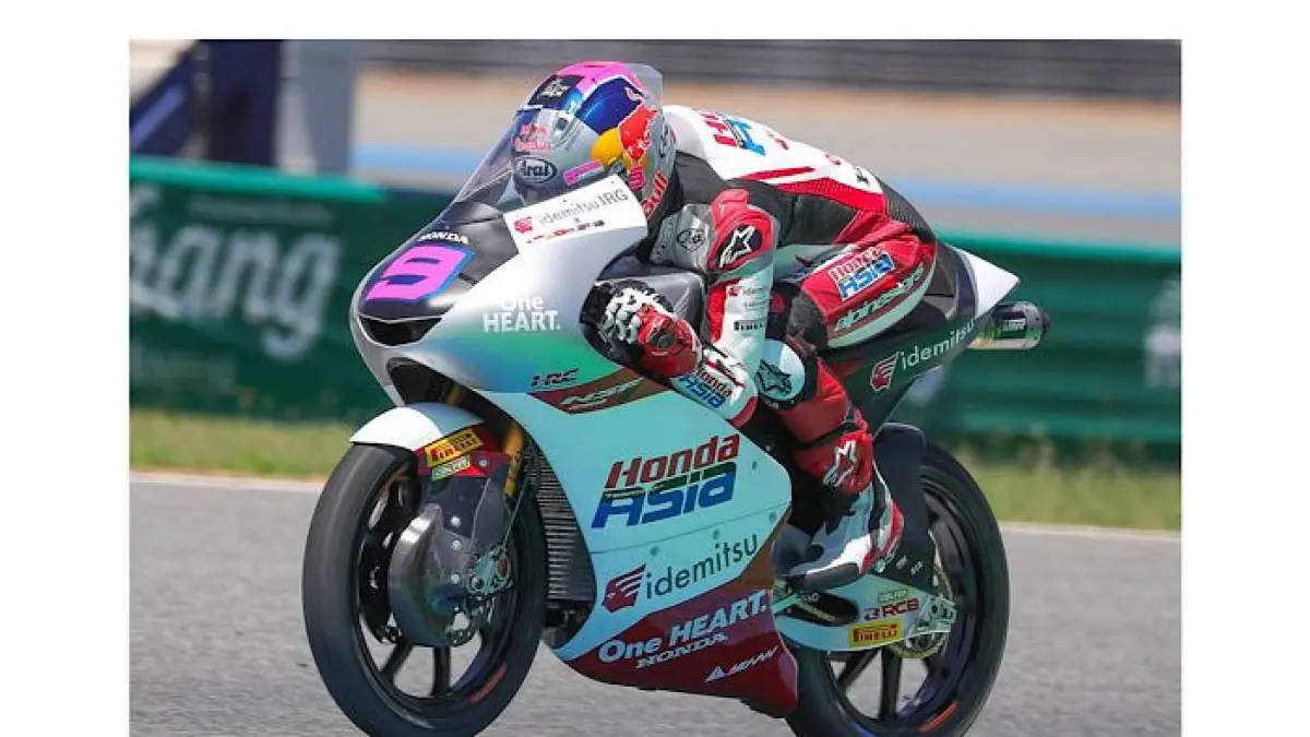 Brian Uriarte tantang Feda Ega Pratama jelang Moto3 2025. Rivalitas Spanyol vs Indonesia mulai memanas sebelum musim dimulai.(pinterest)