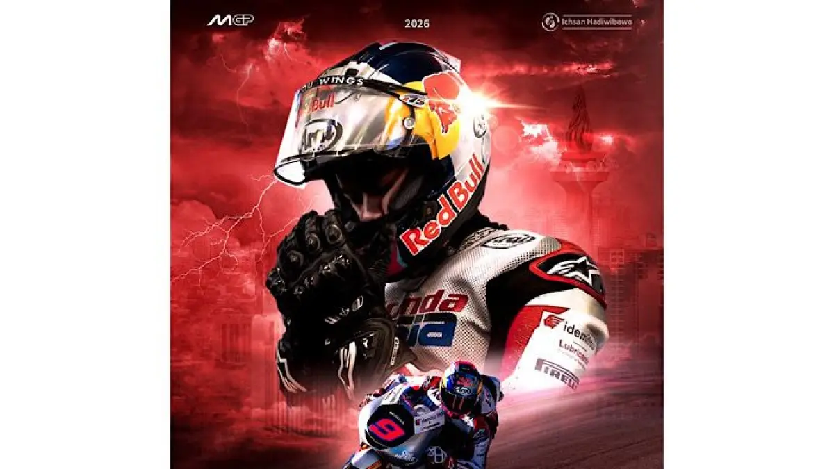 Feda Ega Pratama siap mengguncang Moto3 Mugello 2026. Honda Team Asia siapkan strategi khusus demi hasil terbaik di Italia.(pinterest)