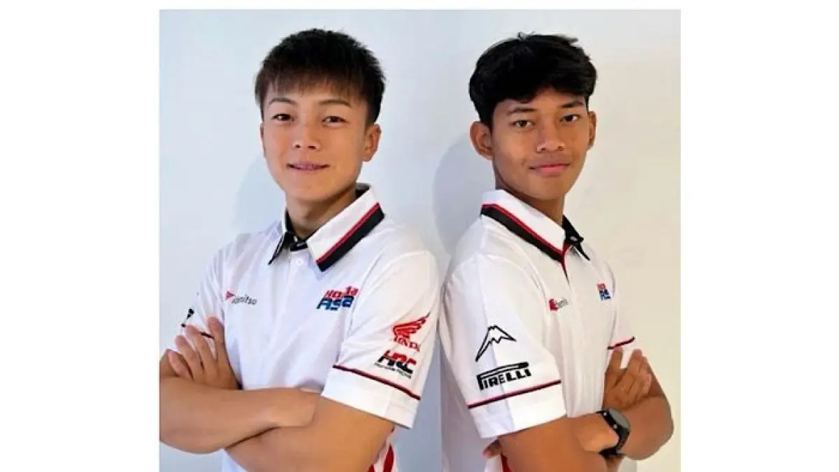 Feda Ega Pratama tampil sensasional di Moto3 Thailand 2026. Rookie Indonesia start P6 dan siap mengguncang dominasi Eropa.(pinterest)