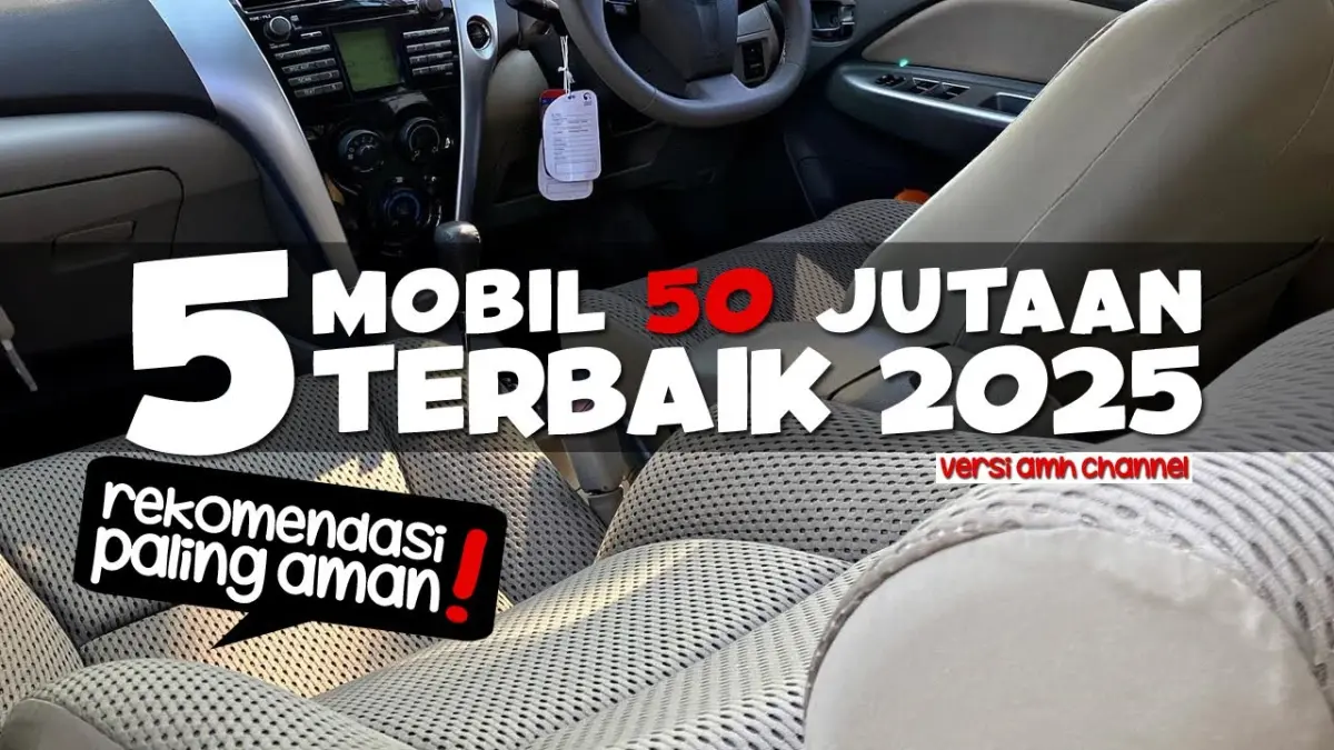 Mobil Rp50 jutaan terbaik 2025 masih banyak pilihannya. Daihatsu Xenia, Toyota Vios hingga Karimun Estilo layak diburu. (Youtube. com)