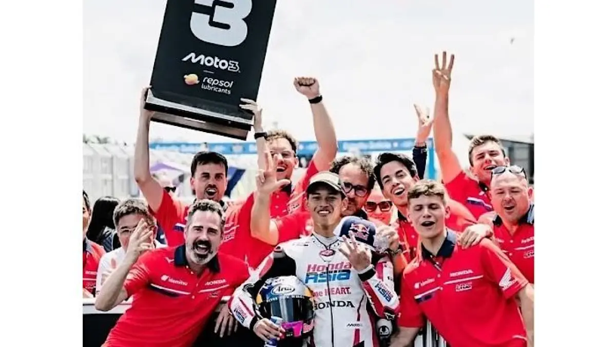Rumor Honda murka demi Veda Ega Pratama mengguncang Moto3 Ceko 2026. Paddock Brno memanas jelang race krusial.(pinterest)