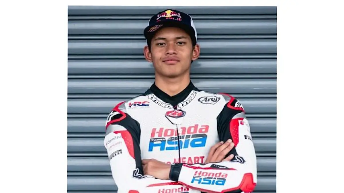 Veda Ega Pratama kena penalti 12 posisi di Moto3 Ceko 2026 dan harus start dari P20 meski sempat finis P8 di kualifikasi.(pinterest)