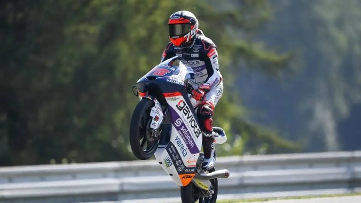 Jadwal Moto3 GP Austria 2026 lengkap. Veda Ega Pratama siap kejar podium dan perbaiki posisi klasemen Moto3 musim ini.(Gemini AI)