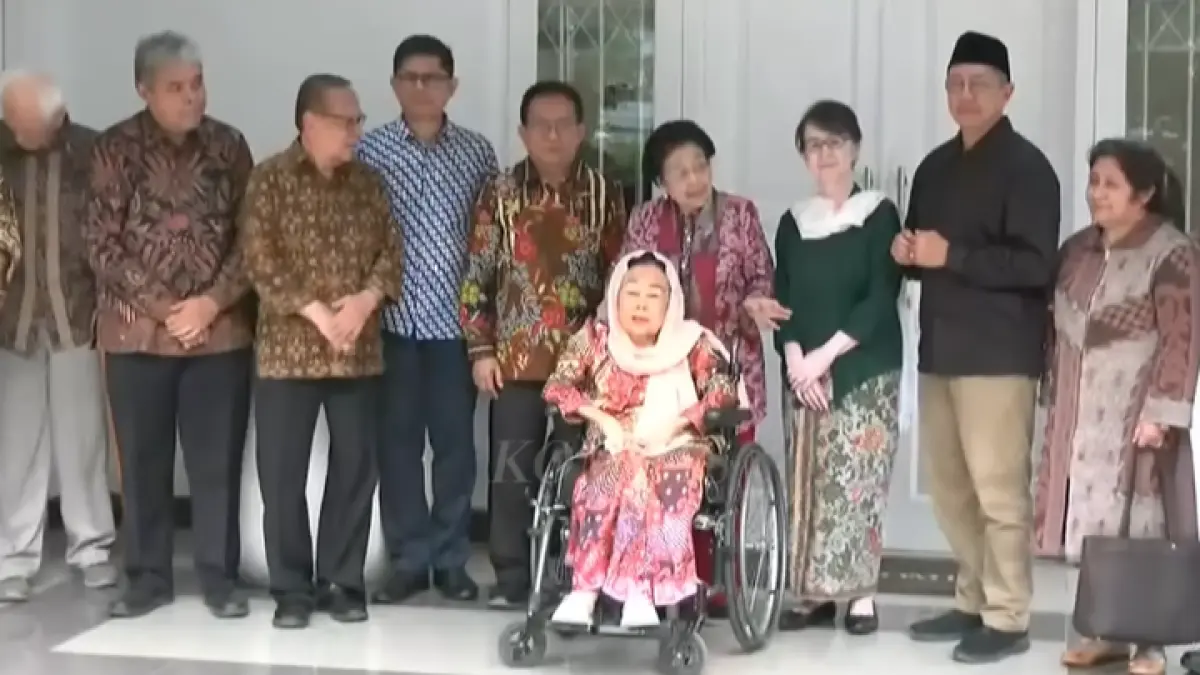 PERTEMUAN : GNB bertemu dengan Presiden RI ke-5 yaitu  Ibu Megawati Soekarnoputri untuk pembahasan keadaan negara saat ini. (KOMPASTV)