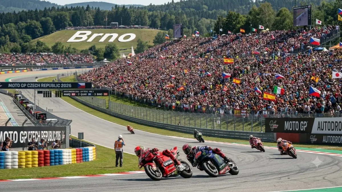 MotoGP Ceko 2026 di Brno diprediksi menyajikan balapan penuh drama, strategi tim, dan persaingan sengit para rider dunia.