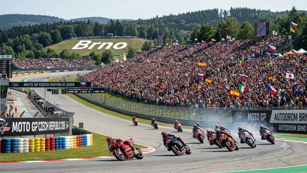 MotoGP Ceko 2026 di Brno diprediksi penuh kejutan. Simak peluang pemenang tak terduga dan persaingan gelar juara dunia.