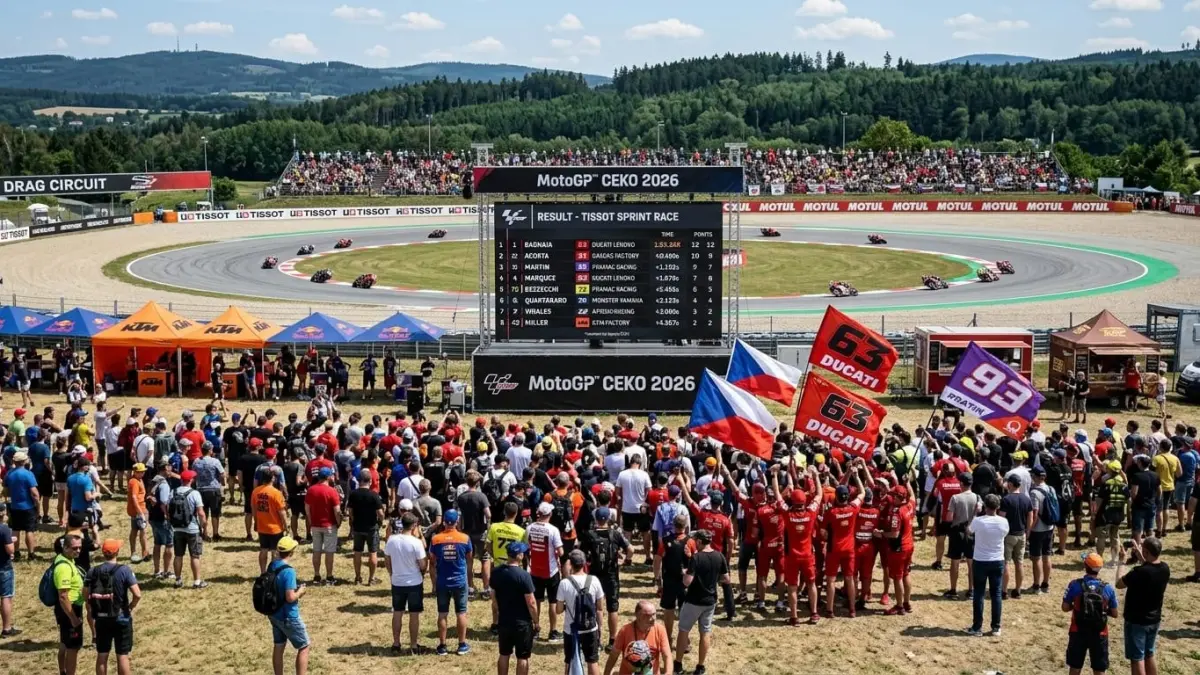 Jadwal MotoGP Ceko 2026 di Brno siap menghadirkan persaingan sengit, mulai Sprint Race hingga balapan utama yang menentukan.
