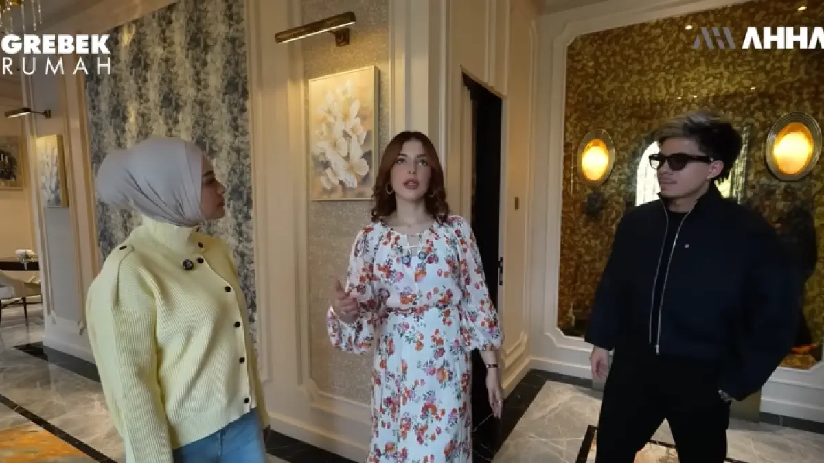 Grebek Rumah bersama Atta Hlilintar dan Aurel , Rumah Tasya Parasha sangat megah dan mewah dengan keunikan yang tak kalah mahal. (GREBEK RUMAH)