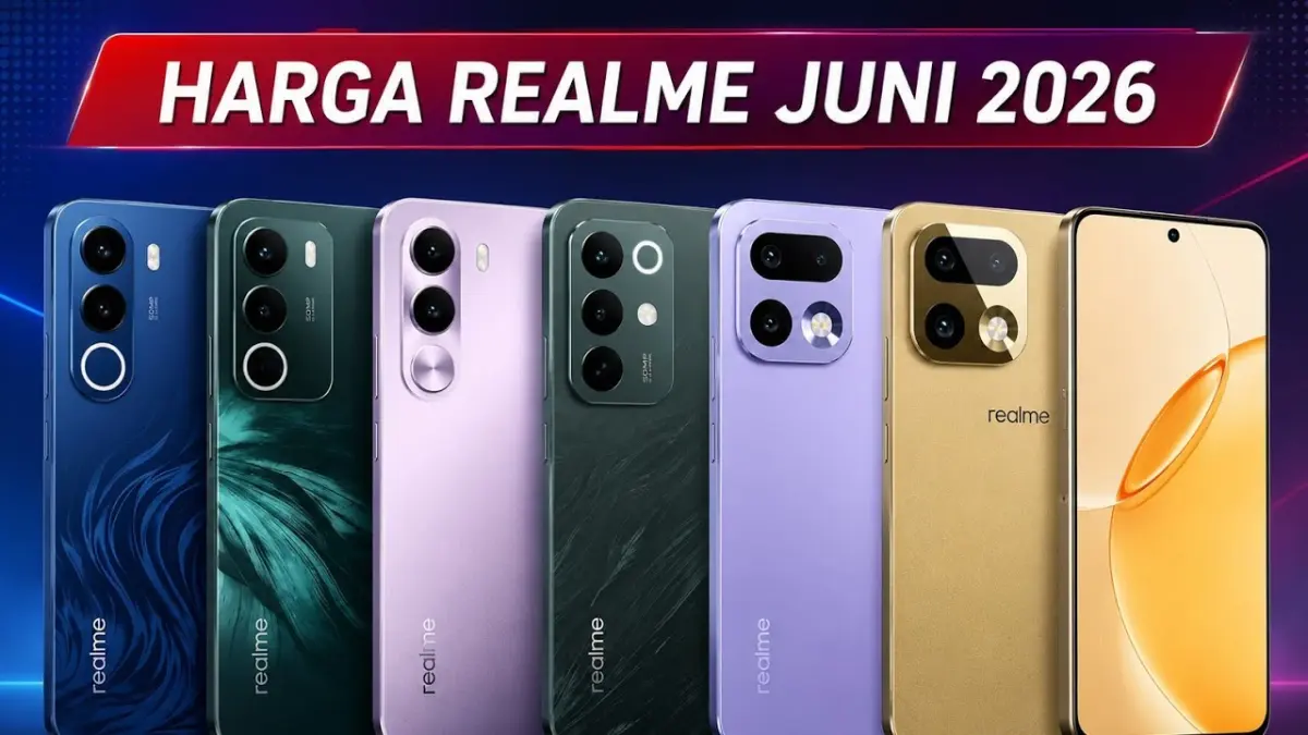 Harga HP Realme Juni 2026 terbaru mulai Rp1,6 jutaan hingga Rp8,9 juta. Simak daftar lengkap beserta spesifikasi unggulannya. (Youtube. com)