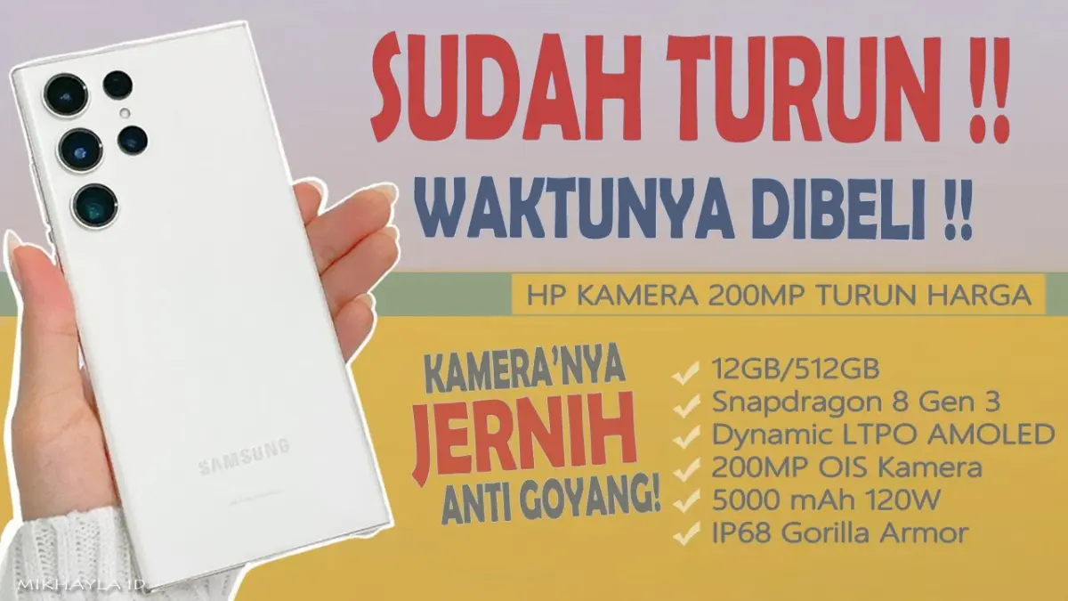 HP kamera 200 MP terbaik turun harga 2025 hadir dari Redmi, Realme, hingga Samsung. Simak daftar lengkap dan harga terbarunya. (Youtube. com)