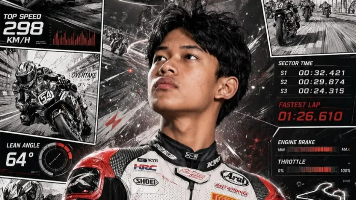 Kudeta Moto3 2026! Hasil GP Hungaria direvisi Dorna, poin Brian Uriarte hangus jadi DNF, Veda Ega Pratama naik ke P4 dan kuasai klasemen.