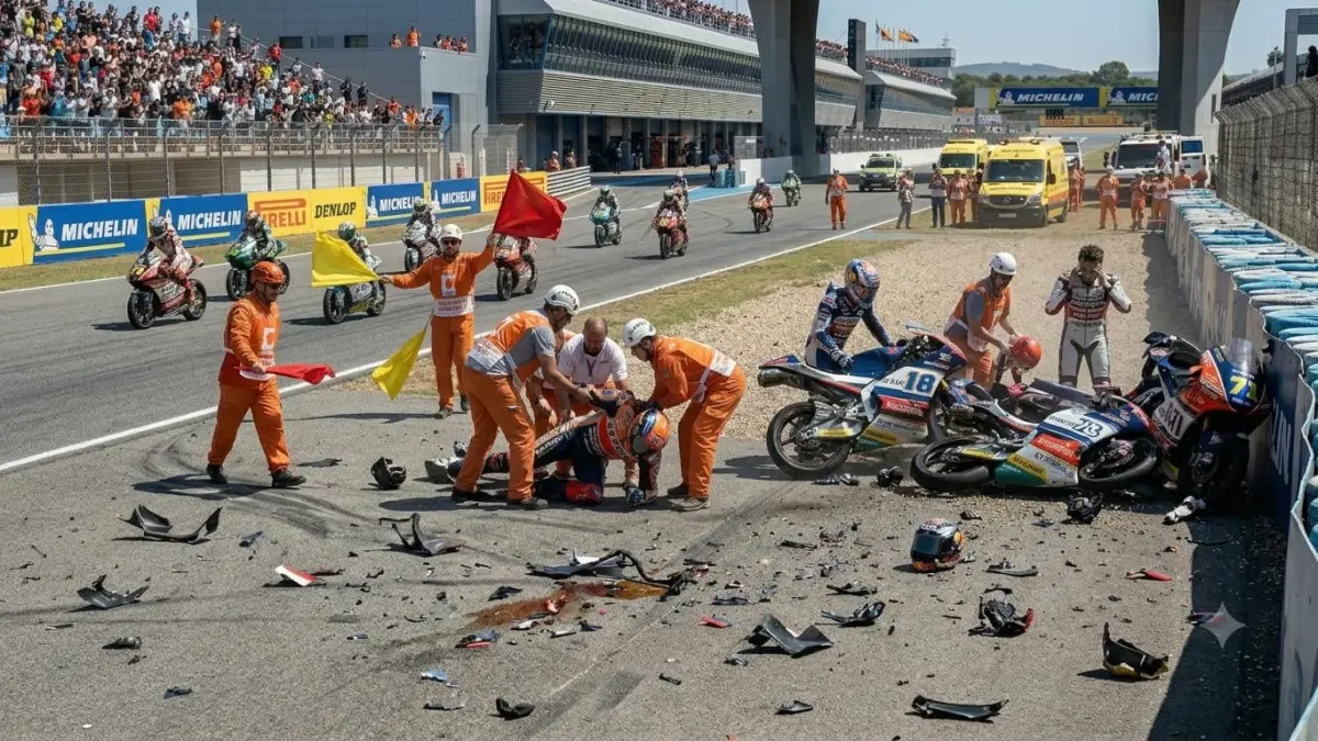 Moto3 terparah sepanjang sejarah, dari kecelakaan besar hingga perubahan regulasi keselamatan demi melindungi pembalap muda.
