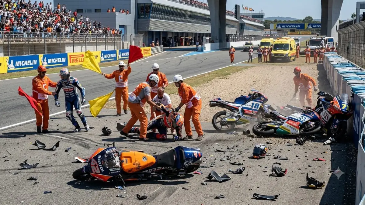Moto3 terparah sepanjang sejarah. Simak deretan insiden besar yang mengguncang dunia balap dan mengubah regulasi keselamatan.