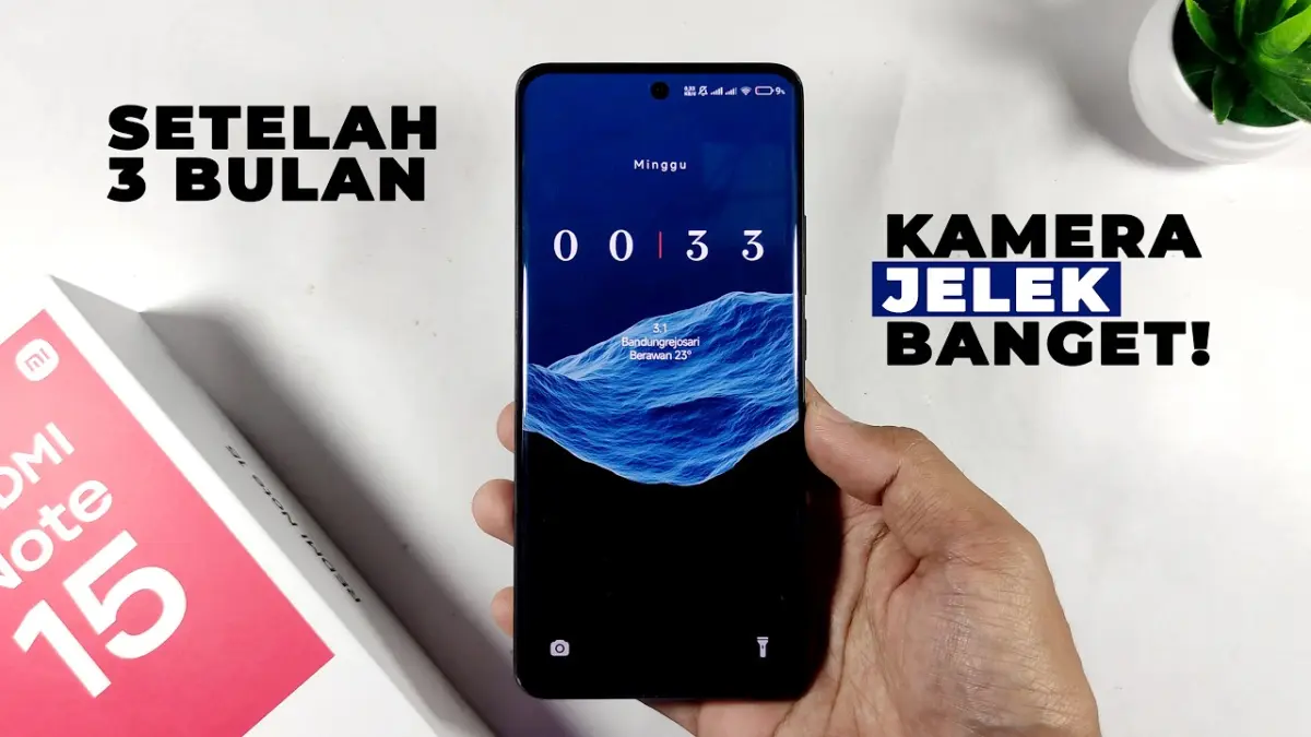 Redmi Note 15 setelah dipakai 3 bulan, masih layak dibeli? Simak kelebihan, kekurangan, dan performanya sebelum checkout. (Youtube. com)