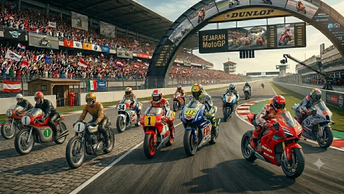 Sejarah Sirkuit Brno dari lintasan jalan raya hingga menjadi trek MotoGP legendaris yang dikenal dengan elevasi uniknya.

