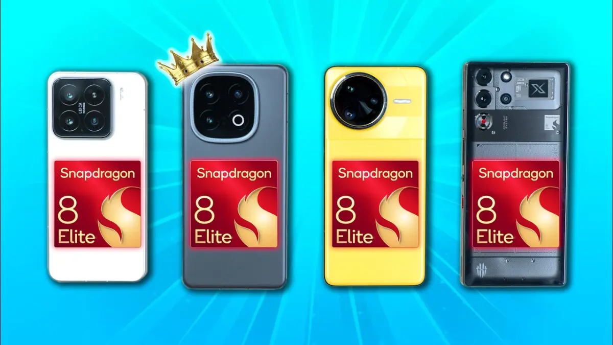 Benchmark Snapdragon 8 Elite membandingkan iQOO 13, Xiaomi 15, Poco F7 Ultra, dan Red Magic 10 Pro. Ini hasil lengkapnya. (Youtube. com)