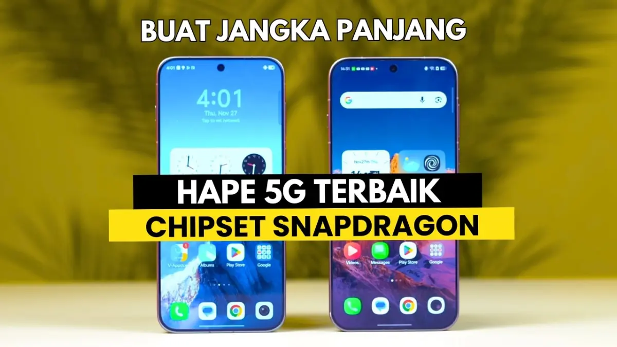 HP 5G Snapdragon terbaik April 2026 hadir dari Poco, Vivo, Redmi hingga Samsung. Simak 10 rekomendasi paling worth it tahun ini. (Youtube. com)