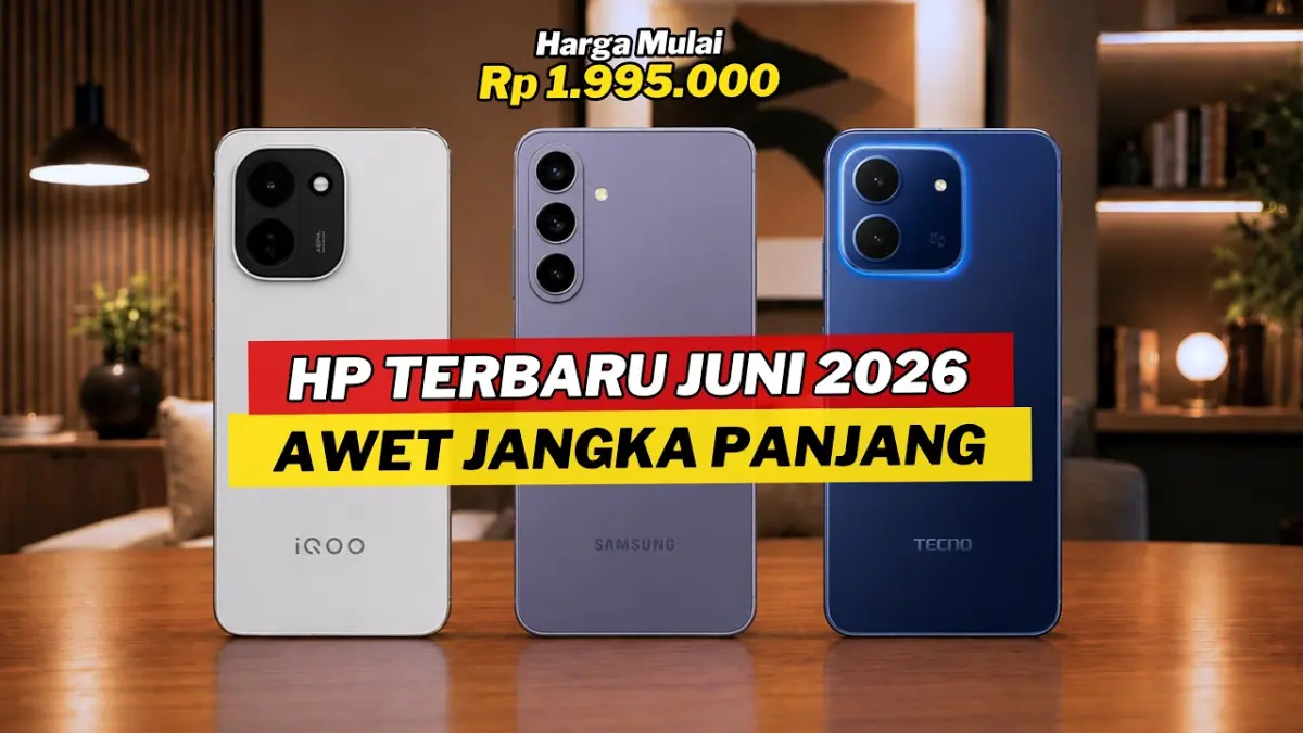 HP terbaru resmi Indonesia 2026 hadir dari Poco, Samsung, Vivo hingga Infinix. Simak 8 rekomendasi terbaik dan paling worth it. (Youtube. com)