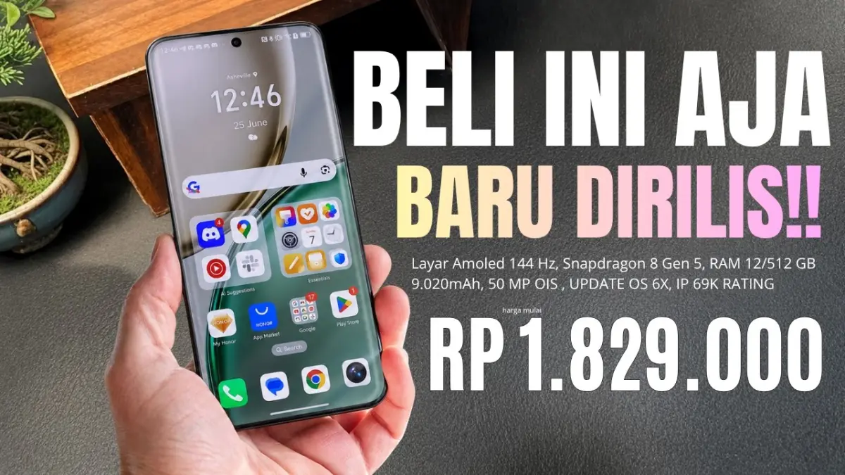 HP terbaru terbaik 2026 resmi hadir di Indonesia. Simak 10 rekomendasi paling worth it dari Poco, Samsung, Infinix hingga IQOO. (Youtube. com)