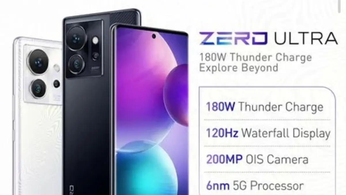 Infinix Zero Ultra Layar Lengkung hadir dengan kamera 200 MP, AMOLED 120 Hz, dan fast charging 180 watt super cepat. (PINTEREST)