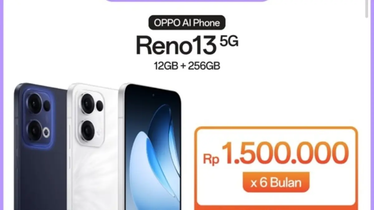 Intip performa Oppo Reno 13 5G dengan kamera OIS yang stabil dan desain premium ala flagship. Cek ulasan lengkapnya di sini. (PINTEREST)