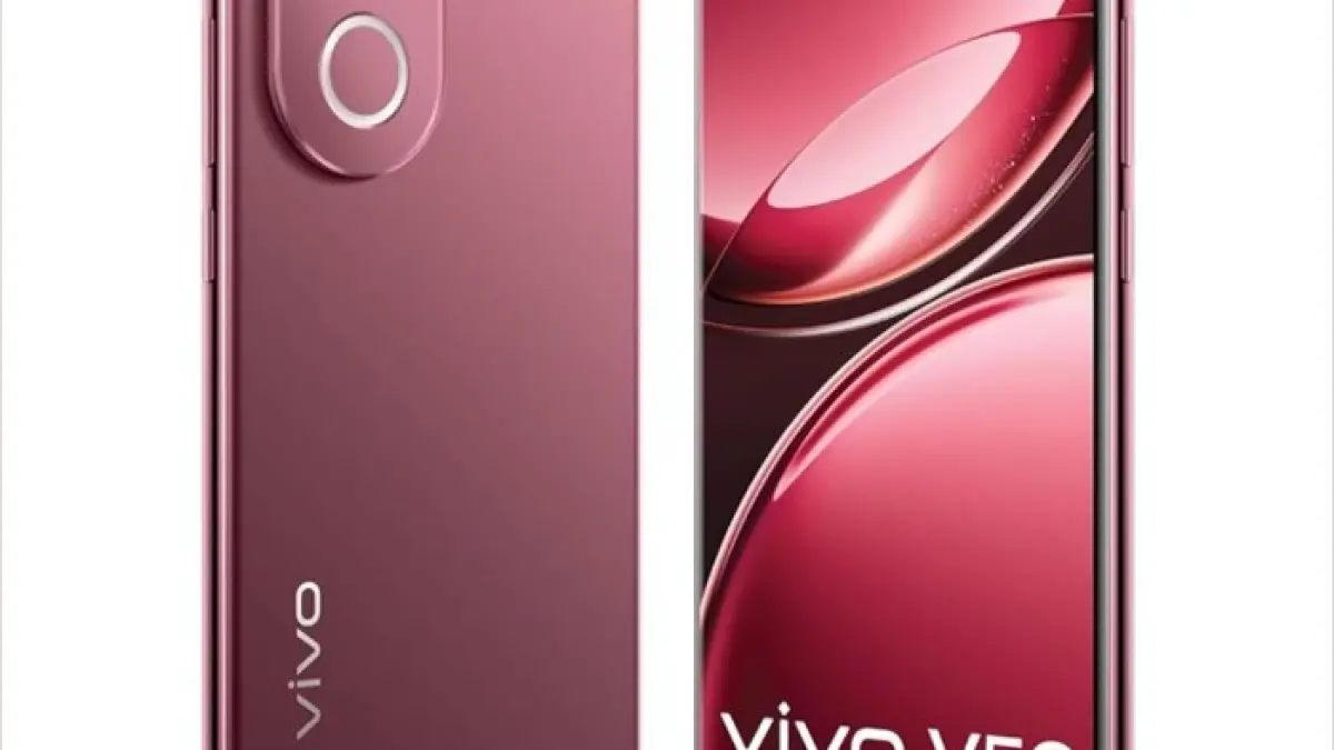 Review Vivo V50 Layar Lengkung dengan desain mewah ala flagship, baterai raksasa 6000 mAh, dan kamera canggih. Cek spesifikasi lengkapnya di sini! (PINTEREST)