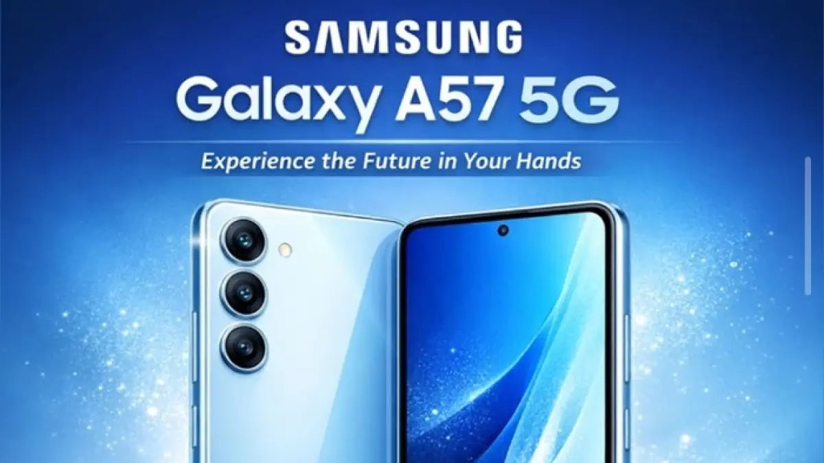Samsung A57 Kamera OIS hadir dengan One UI 8.5, AI lengkap, baterai awet, dan desain premium yang makin nyaman digunakan. (PINTEREST)