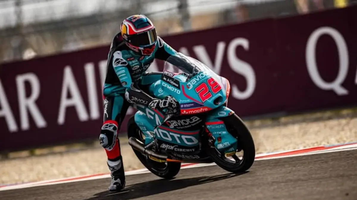 Hasil kualifikasi Moto3 Belanda 2026, Fada Ega Pratama lolos Q2 dan start posisi ketujuh. Simak starting grid, jadwal race, serta klasemen terbaru.(pinterest)