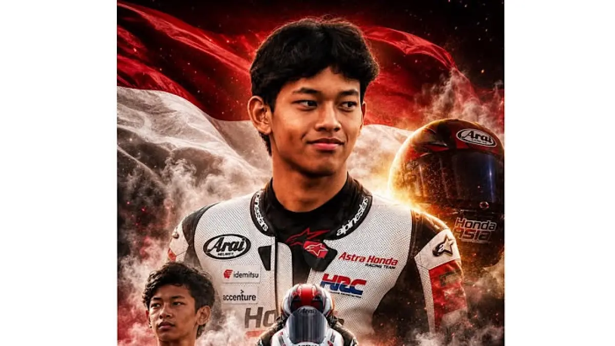 Hakim Danish Moto3 tampil luar biasa meski Honda kalah cepat. Isu cheating Leopard Racing dibantah, pengamat minta publik stop cari alasan.(pinterest)