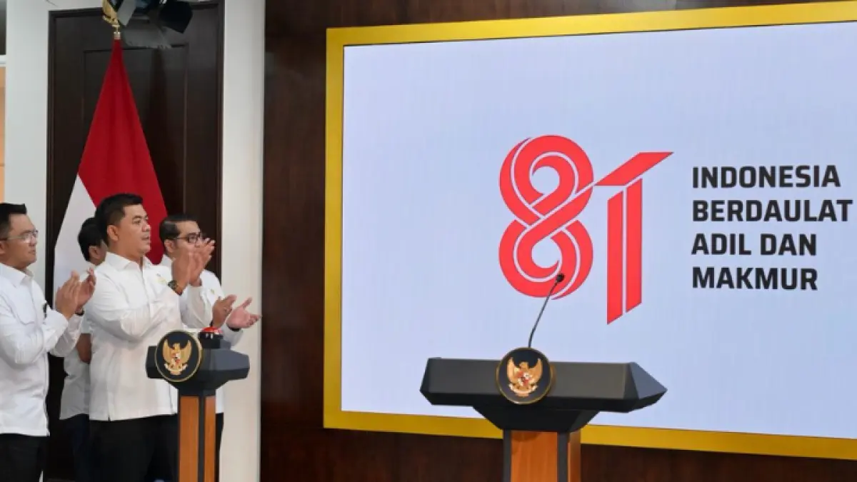 Angkat kekayaan motif Nusantara, desain pemuda asal Padang resmi jadi logo HUT RI ke-81.