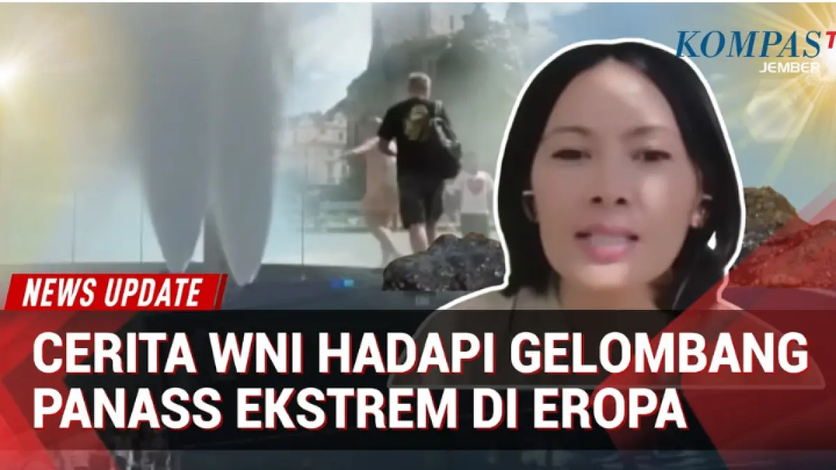 Gelombang panas ekstrem melanda Eropa, suhu 41 derajat melumpuhkan transportasi dan mengganggu aktivitas masyarakat luas.(Youtube)