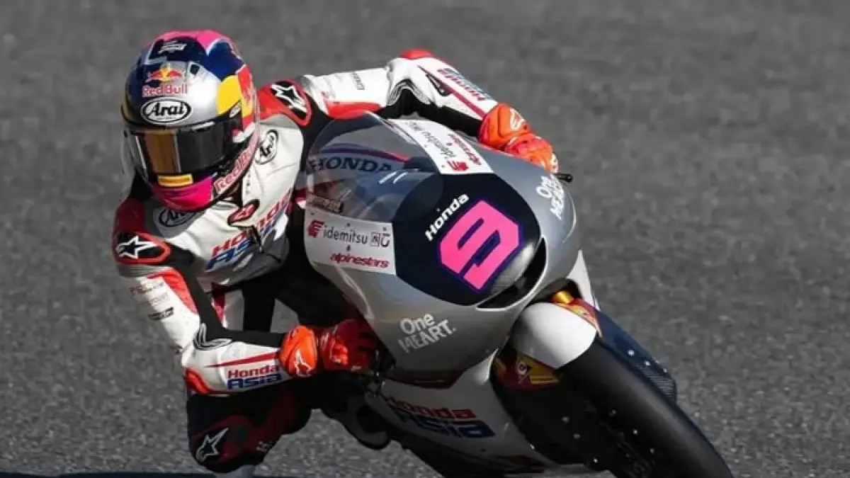 Hasil Race Moto3 Belanda 2026, Maximo Quiles juara di Assen. Veda Ega Pratama gagal finis, simak klasemen dan jadwal seri berikutnya. (Pinterest) 