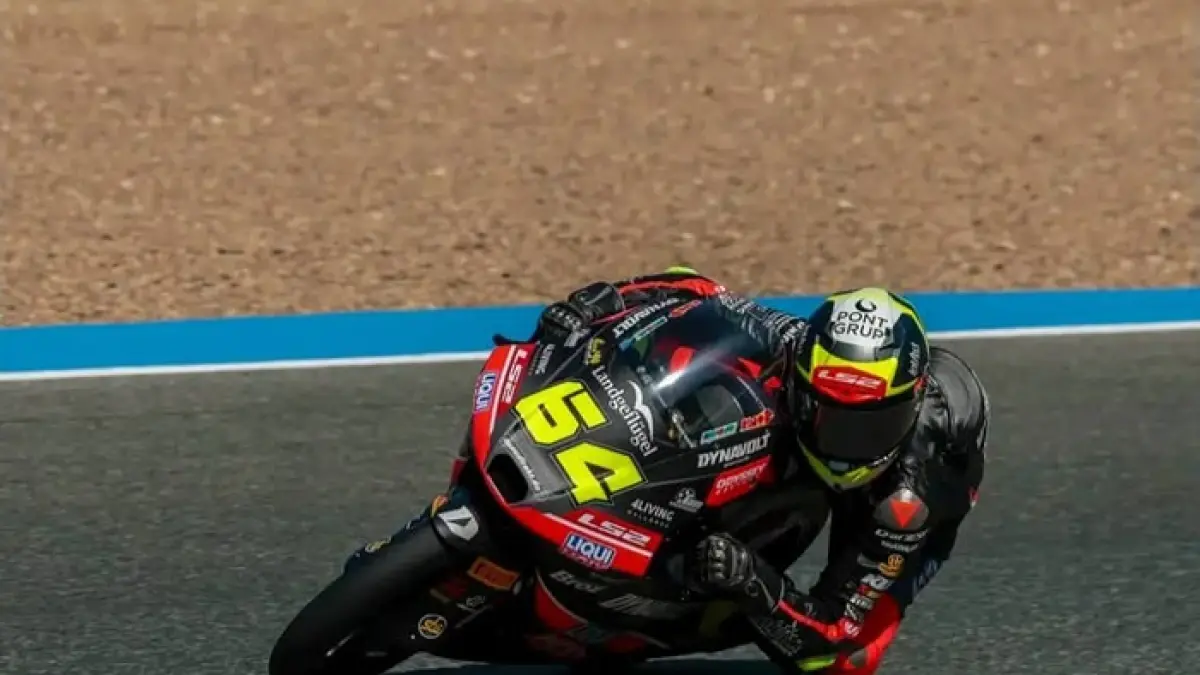 Klasemen Moto3 2026 berubah usai Veda Ega Pratama gagal finis di Assen. Hakim Danish kini menyalip pembalap Indonesia. (Pinterest) 