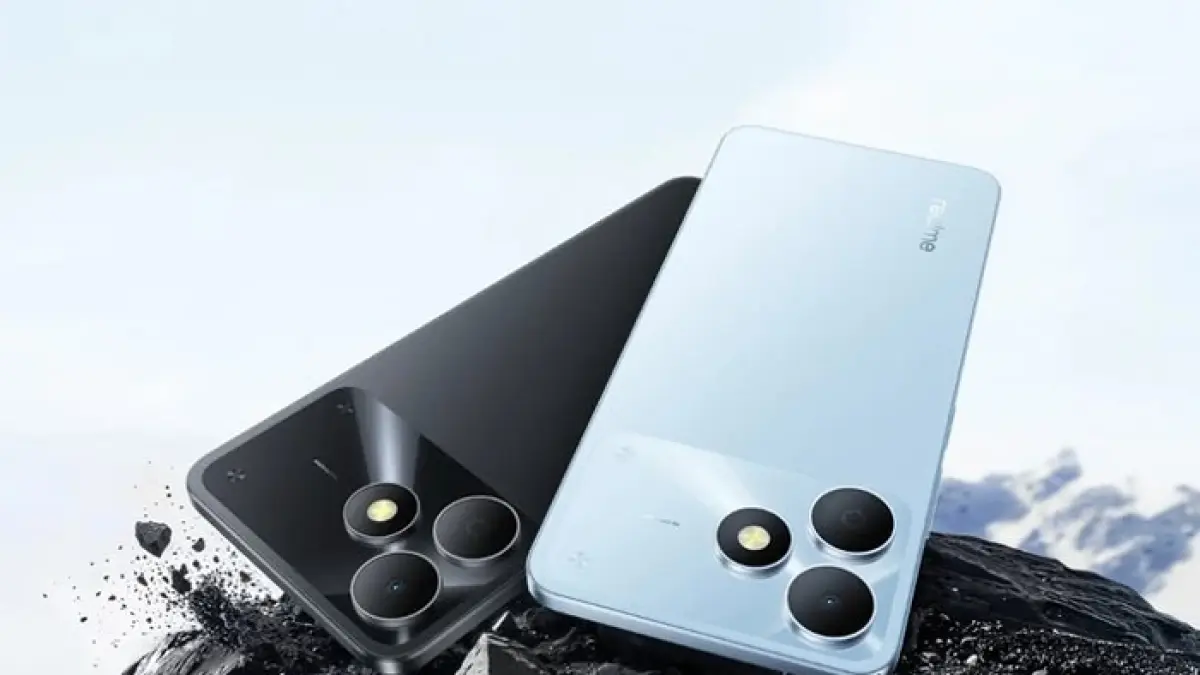 Rekomendasi HP Realme terbaik harga Rp3-4 jutaan Juni 2026. Cocok untuk gaming, multitasking, kamera, dan baterai awet. (Pinterest)