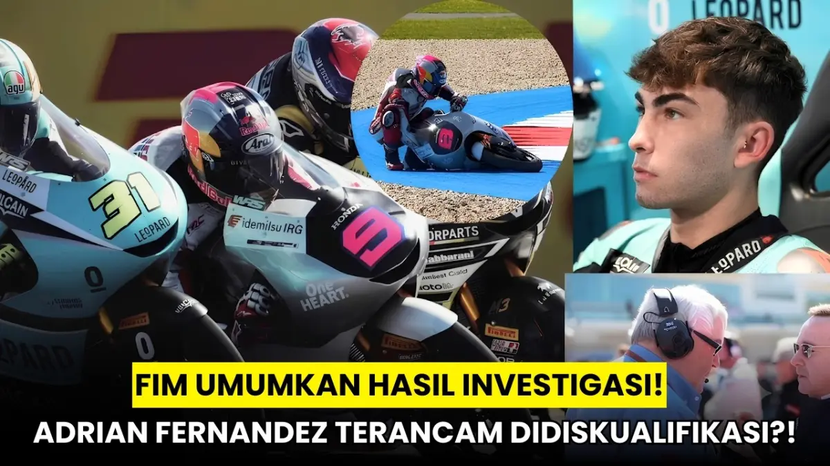 Veda Ega Pratama sempat memimpin balapan Moto3 Assen sebelum crash dan gagal finis. Simak kronologi lengkap serta dugaan penyebab insidennya. (Youtube. com)