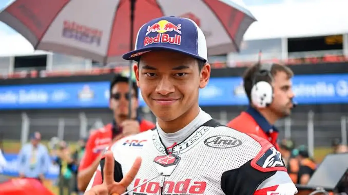  Jadwal tonton aksi Veda Ega Pratama Moto3 2026 di sirkuit Sachsenring Jerman akhir pekan ini. Live kualifikasi sabtu dan race minggu eksklusif di Trans 7.