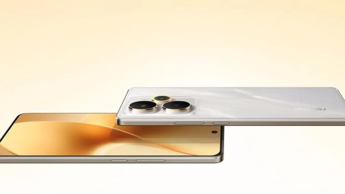 Realme 15 Pro 5G resmi meluncur dengan Snapdragon 7 Gen 4, layar AMOLED 144 Hz, kamera 50 MP, baterai 7.000 mAh, dan siap masuk Indonesia (Pinterest).