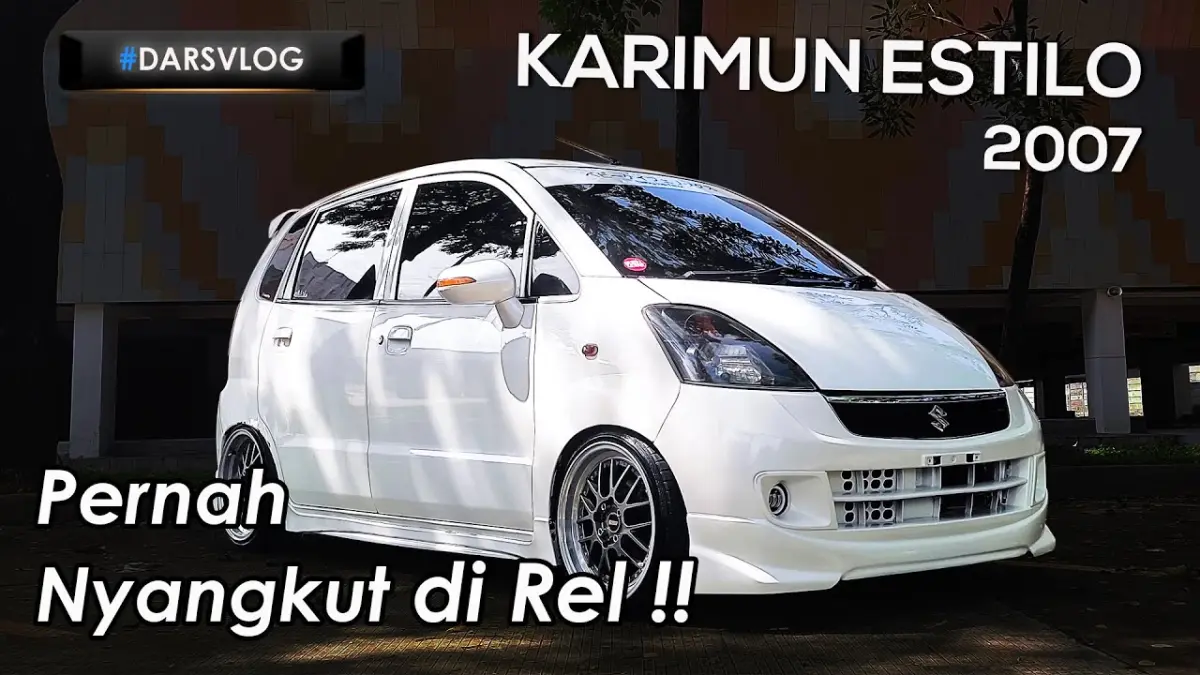 Suzuki Karimun Estilo modifikasi bergaya JDM ini sukses mencuri perhatian. Berawal dari mobil terbengkalai, kini tampil ekstrem ala Suzuki MR Wagon Jepang. (Youtube. com)